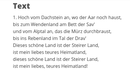 Dieser Textzeilen sorgen für Wirbel. Screenshot: Land Steiermark
