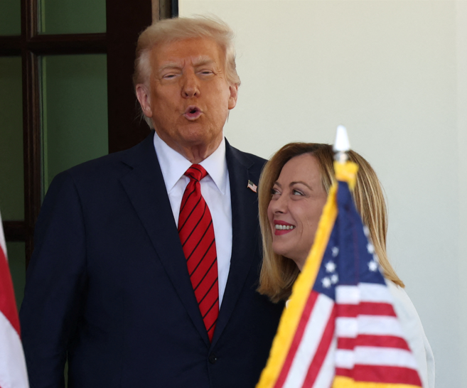 Meloni bei Trump: „Wird sicher einen Deal geben“