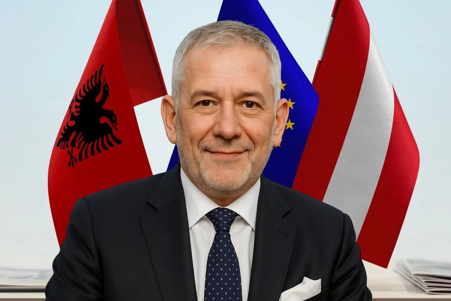 Botschafter in Wien Fatmir Velaj löst politisches Erdbeben aus