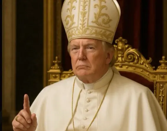 Trump polarisiert als Papst – darf man über Gott so spotten?