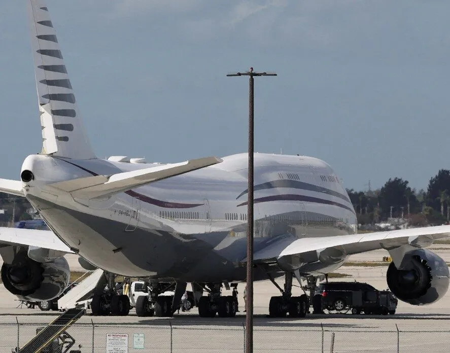 Donald Trump lässt sich 400 Millionen Euro teuren Jet schenken