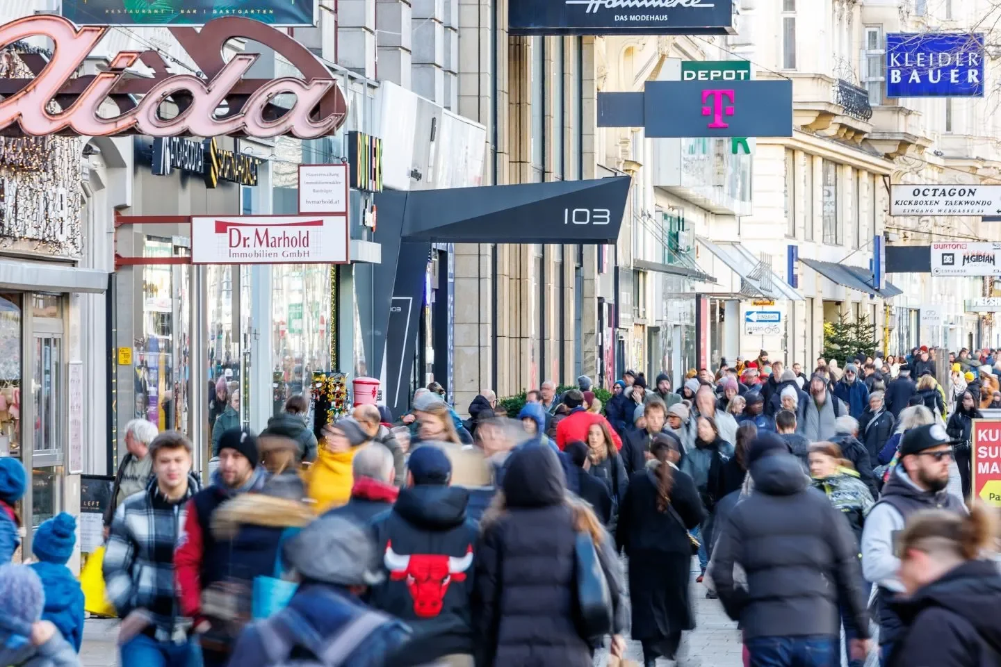 Afghane rastet aus: Nächtlicher Wutanfall auf der Mariahilfer Straße