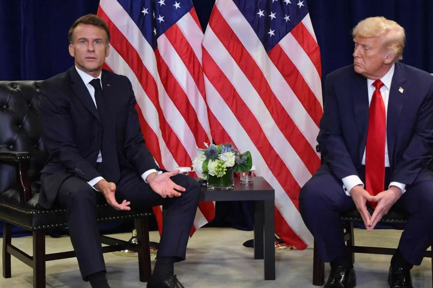 Chaos in New York: Macron muss wegen Trump zu Fuß gehen