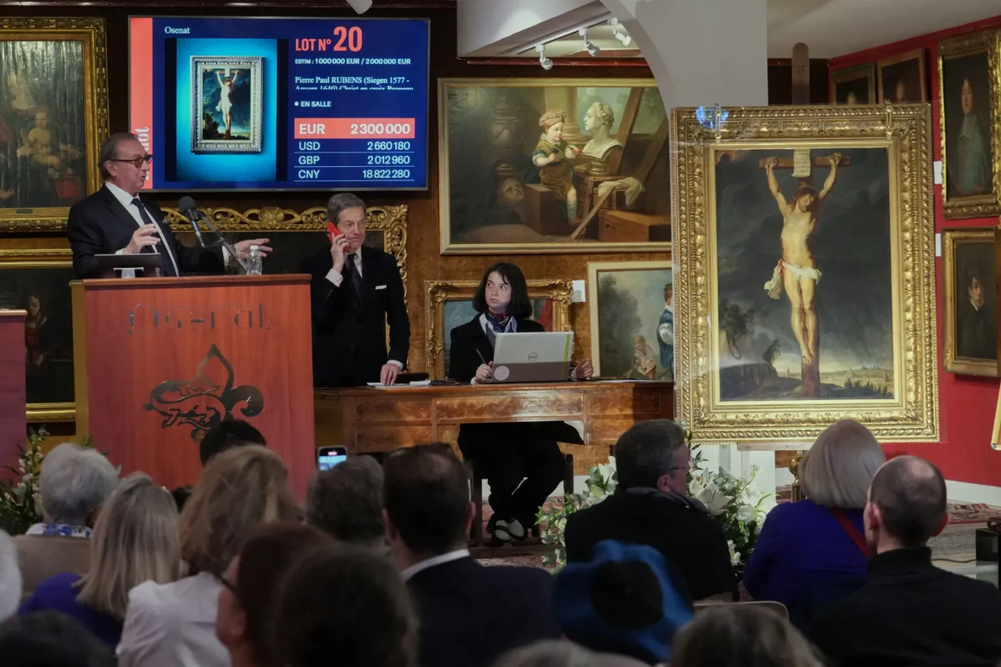 Kunst-Sensation in Frankreich: Verschollener Rubens für Millionen versteigert