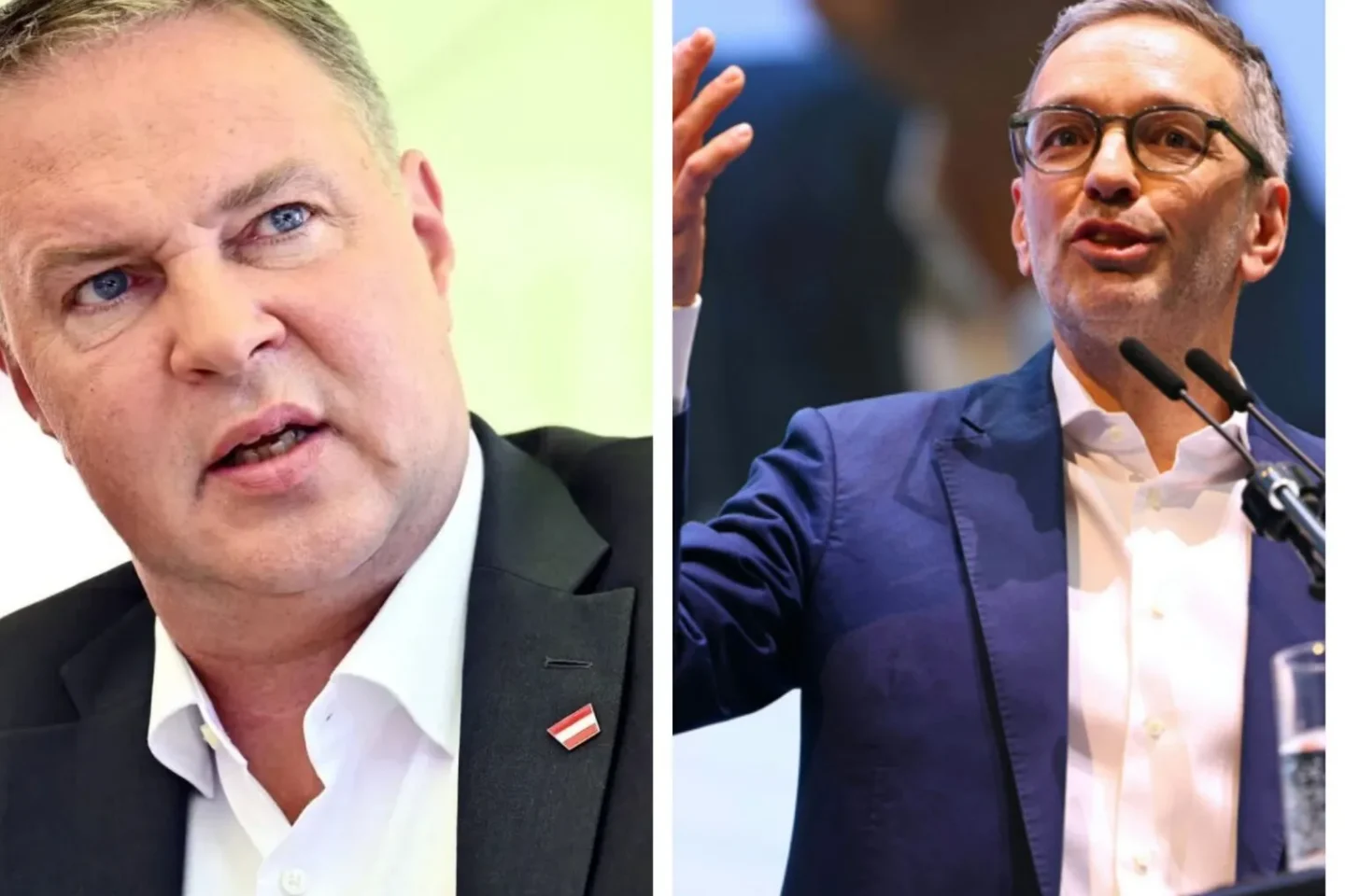 1. Mai als Fernduell: Kickl und Babler schenkten sich nichts