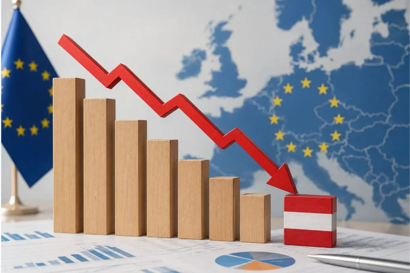EU-Prognose: Österreich fast Schlusslicht – nur drei Länder wachsen noch langsamer