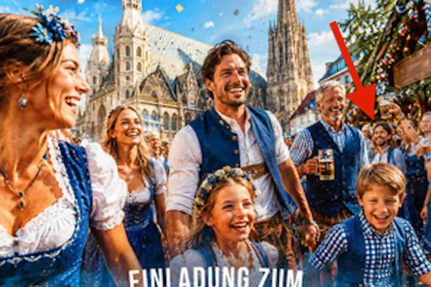 KI-Panne beim FPÖ-Volksfest: Vermeintliche Transfrau landet auf Partei-Plakat
