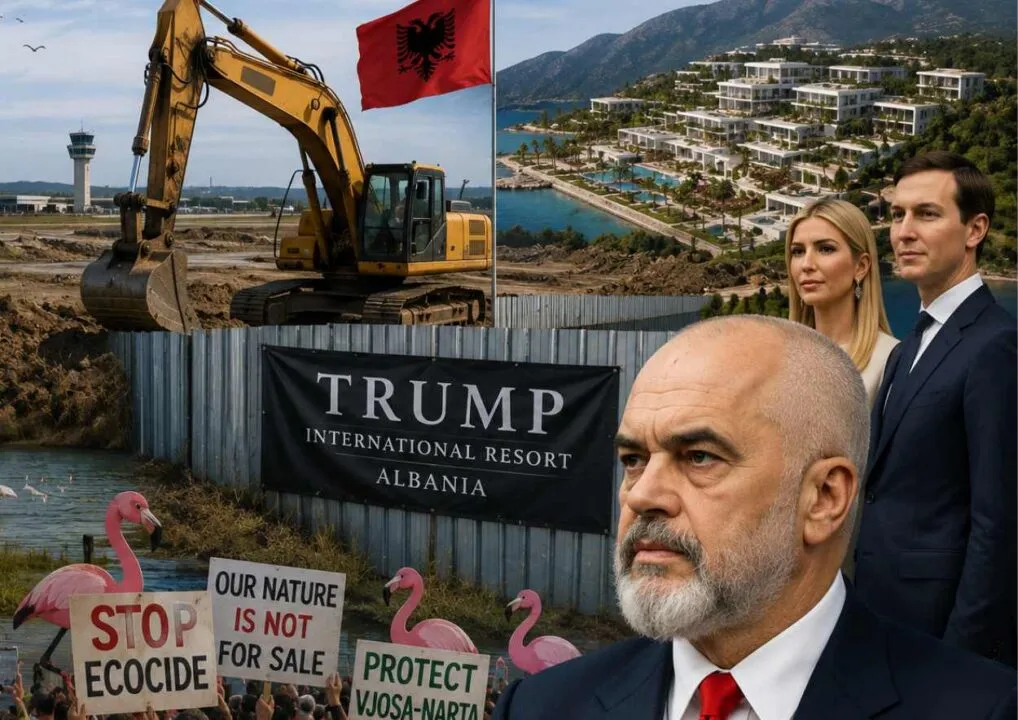 Naturschutz per Federstrich abgeschafft: Wie Edi Rama den Weg für das Trump-Kushner-Resort freimachte