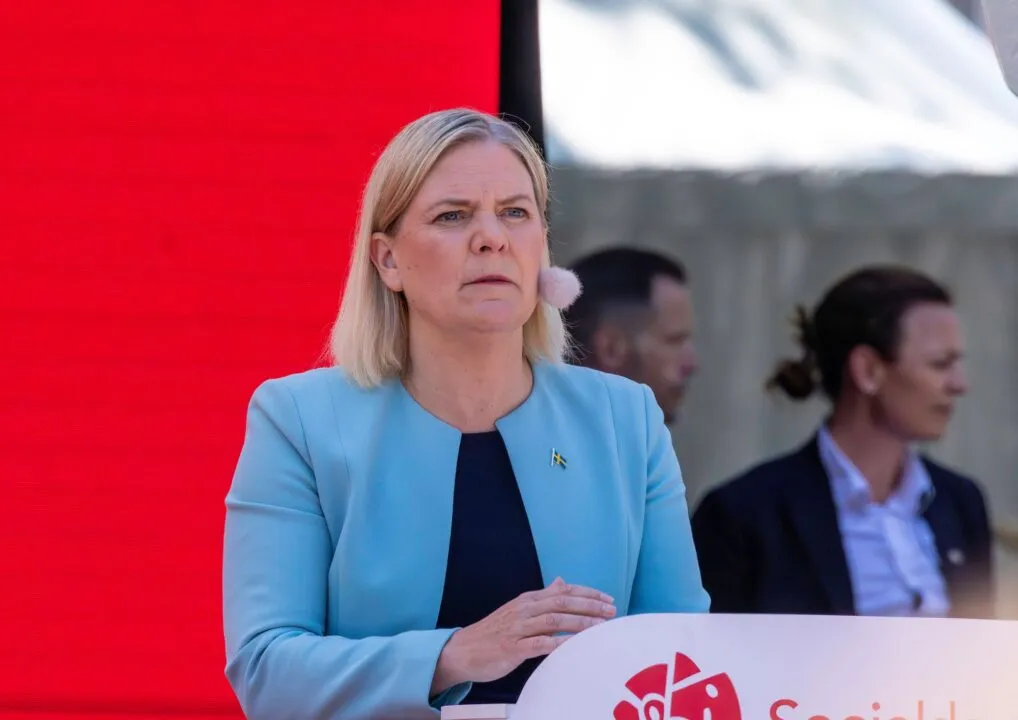 Anderssons Sozialdemokraten kämpfen auf Arabisch um Wählerstimmen