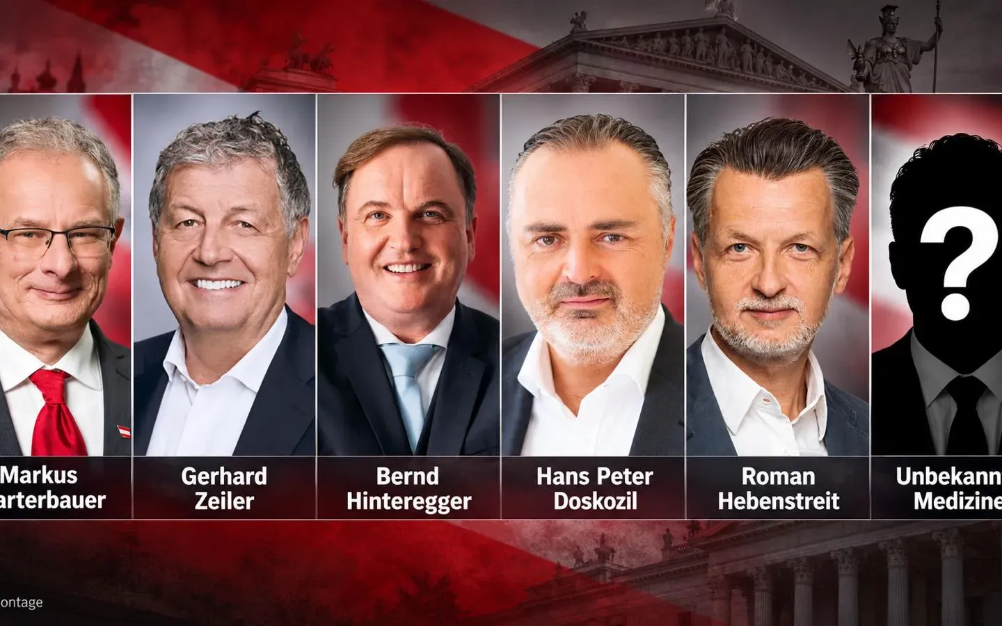 SPÖ exklusiv: Sechs Namen für Bablers Nachfolge – auch Doskozil, Hebenstreit und Hinteregger im Spiel?
